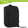 Rucsac tip Geanta de calatorie, 20L, 40x25x20cm, 2 Compartimente, Negru