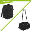 Rucsac tip Geanta de calatorie, 20L, 40x25x20cm, 2 Compartimente, Negru