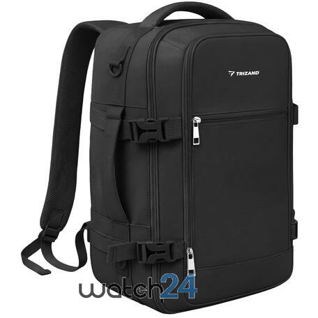 Rucsac tip Geanta de calatorie, 20L, 40x25x20cm, 2 Compartimente, Negru