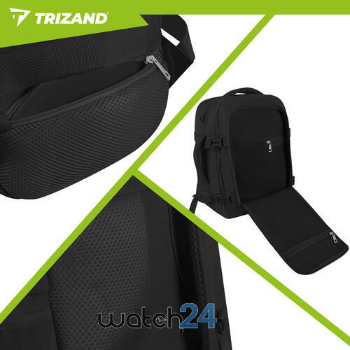 Rucsac tip Geanta de calatorie, 20L, 40x25x20cm, 2 Compartimente, Negru