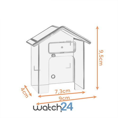 Husa protectie sonerie wireless, Impermeabila  Exterior, Transparent