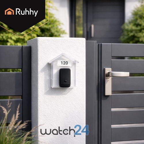 Husa protectie sonerie wireless, Impermeabila  Exterior, Transparent