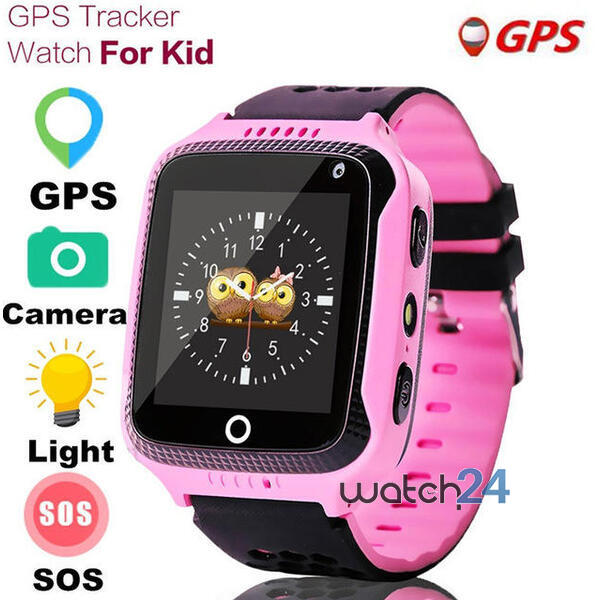 CEAS PENTRU COPII SmartWatch pentru copii cu GPS, camera foto, functie telefon, lanterna, touch screen, buton SOS, culoare Roz