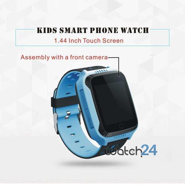 CEAS PENTRU COPII SmartWatch pentru copii cu GPS, camera foto, functie telefon, lanterna, touch screen, buton SOS, culoare Albastru