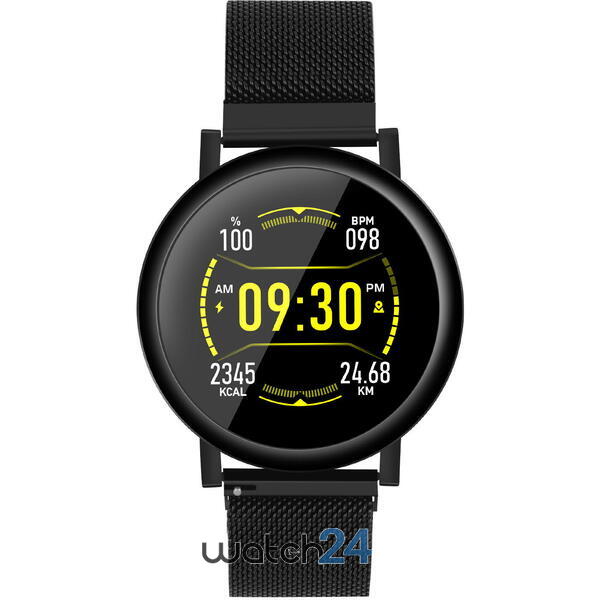 Smartwatch cu Notificari, Ritm cardiac, Nivel oxigen din sange, Tensiune arteriala, Vreme, Cronometru S65
