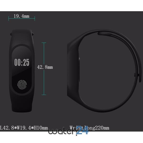 Bratara fitness cu Bluetooth, monitorizare ritm cardiac, pedometru, calorii S80