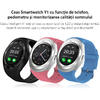 Smartwatch cu Bluetooth, Functie apelare (SIM), Pedometru, Monitorizare somn, Alarma S104