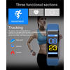 Bratara fitness cu Bluetooth, monitorizare ritm cardiac, notificari, functii fitness S111