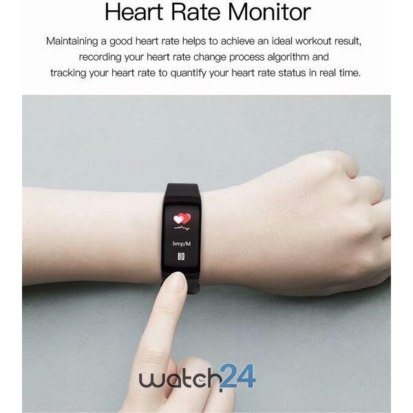 Bratara fitness cu Bluetooth, monitorizare ritm cardiac, notificari, functii fitness S125