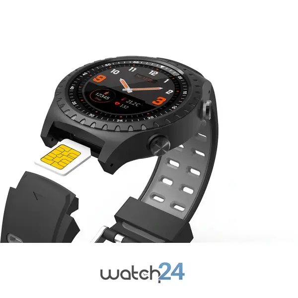 Smartwatch cu apelare prin Bluetooth, SIM, BPM, GPS, Microfon, Difuzor, Busola, Barometru, etc. S131