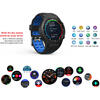 Smartwatch cu apelare prin Bluetooth, SIM, BPM, GPS, Microfon, Difuzor, Busola, Barometru, etc S133