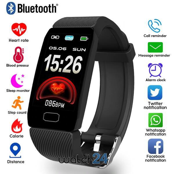 Bratara fitness cu Bluetooth, monitorizare ritm cardiac, notificari, functii fitness S228
