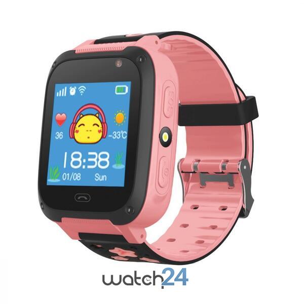 Smartwatch pentru copii cu functie telefon (SIM), localizare, camera foto, buton SOS, S260