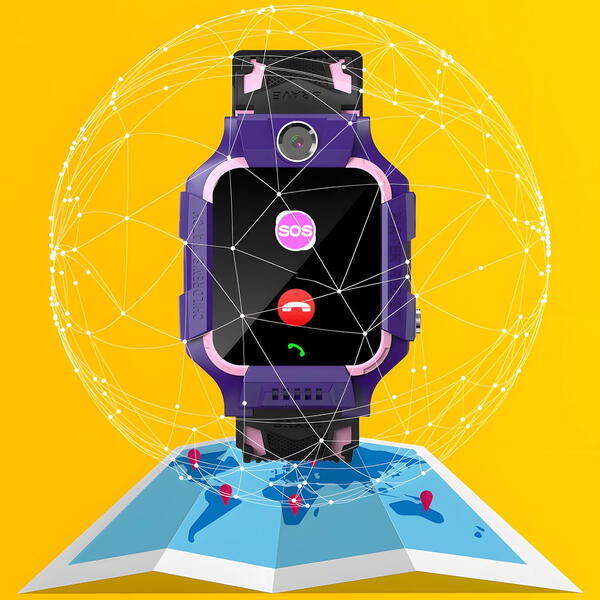 SmartWatch pentru copii cu functie telefon (SIM), Camera, Localizare LBS, Apelare SOS, Agenda telefonica S276