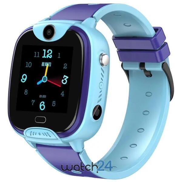 Smartwatch pentru copii cu functie telefon (SIM) 4G, localizare GPS, camera foto, apel video, WIFI, Bluetooth, joc de aritmetica, S282