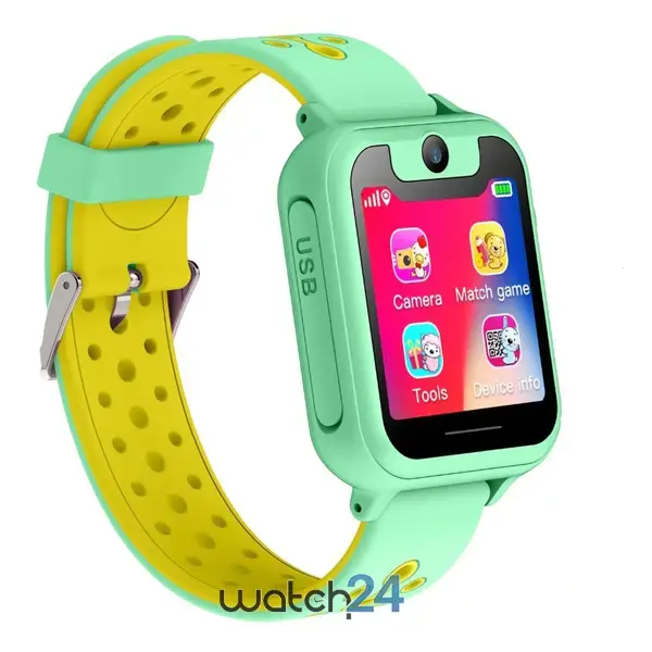 Smartwatch pentru copii cu functie telefon (SIM), monitorizare SPION, localizare, camera foto, buton SOS, S311