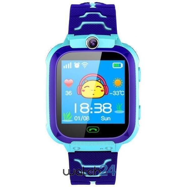 Smartwatch SMARTECH pentru copii cu functie telefon (SIM), Camera, Functie Monitorizare, Localizare LBS, Apelare SOS, Agenda telefonica S321