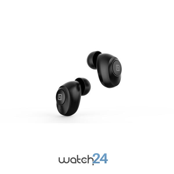 Casti Bluetooth 5.0 HiFuture Airbuds TWS Earbuds, Microfon, raspundere si respingere apel, Accesare vocala Siri sau Google Assistance, HD Voice, Control media, Touch pe casca, Negru
