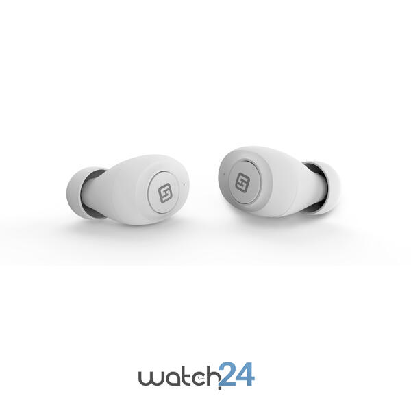 Casti Bluetooth 5.0 HiFuture Airbuds TWS Earbuds, Microfon, raspundere si respingere apel, Accesare vocala Siri sau Google Assistance, HD Voice, Control media, Touch pe casca, Alb