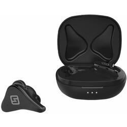 Casti Bluetooth 5.0 HiFuture FlyAir TWS Earbuds, Microfon, raspundere si respingere apel, Accesare vocala Siri sau Google Assistance, HD Voice, Control media, Touch pe casca, Negru