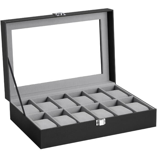 Cutie depozitare pentru 12 ceasuri