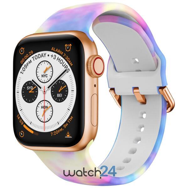 SMARTECH Curea silicon compatibila Apple Watch versiune 1/2/3/4/5/6 (42/44mm) V7