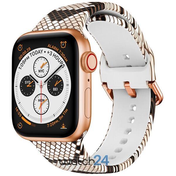 Curea silicon compatibila Apple Watch versiune 1/2/3/4/5/6 (42/44mm) V8