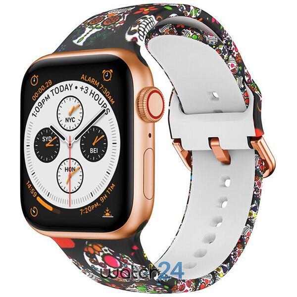 SMARTECH Curea silicon compatibila Apple Watch versiune 1/2/3/4/5/6 (42/44mm) V9