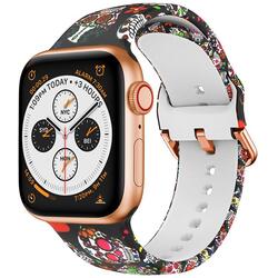 Curea silicon compatibila Apple Watch versiune 1/2/3/4/5/6 (42/44mm) V9