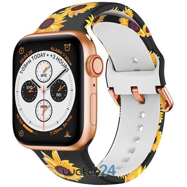 SMARTECH Curea silicon compatibila Apple Watch versiune 1/2/3/4/5/6 (42/44mm) V11