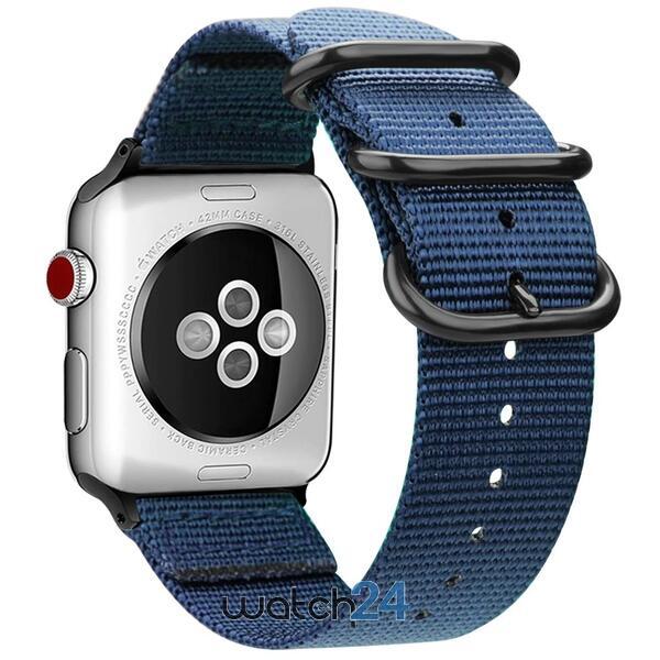 SMARTECH Curea textil compatibila Apple Watch versiune 1/2/3/4/5/6 (38/40mm) V2
