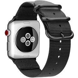 Curea textil compatibila Apple Watch versiune 1/2/3/4/5/6 (38/40mm) V3