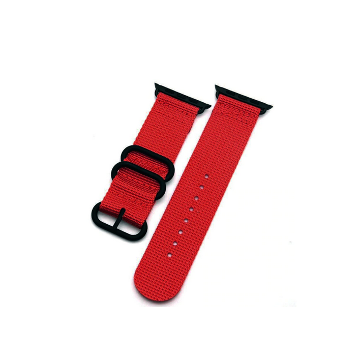 SMARTECH Curea textil compatibila Apple Watch versiune 1/2/3/4/5/6 (38/40mm) V4