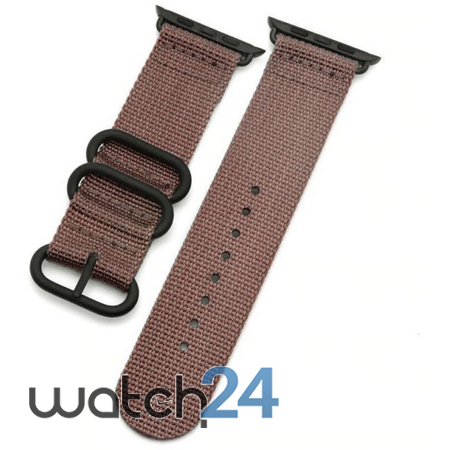 Curea textil compatibila Apple Watch versiune 1/2/3/4/5/6 (38/40mm) V6 (38/40mm) imagine 2022 crono24.ro