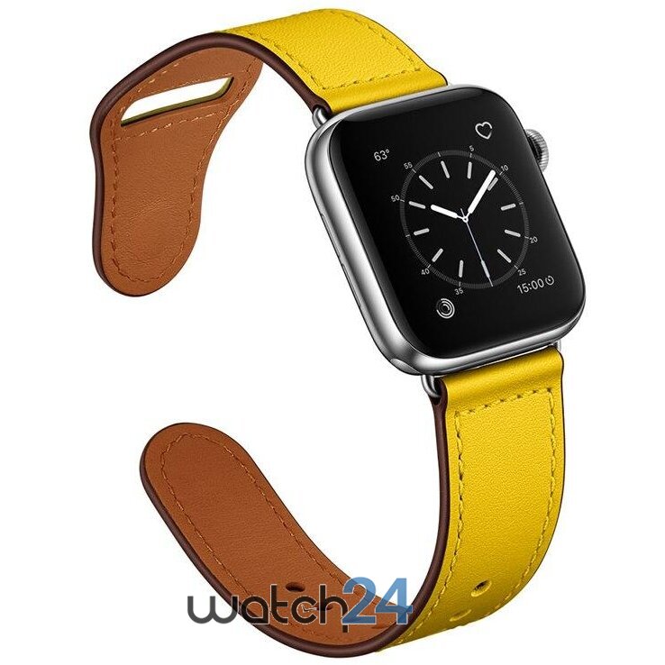 Curea compatibila Apple Watch versiune 1/2/3/4/5/6 (38/40mm) V17 (38/40mm) imagine 2022 crono24.ro
