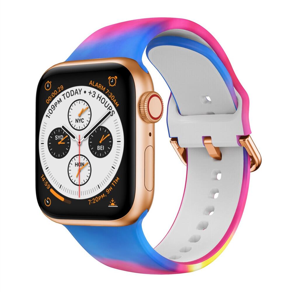 SMARTECH Curea silicon compatibila Apple Watch versiune 1/2/3/4/5/6 (42/44mm) V19