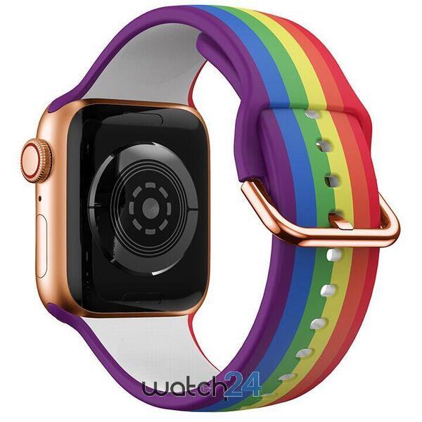 Curea silicon compatibila Apple Watch versiune 1/2/3/4/5/6 (38/40mm) V2