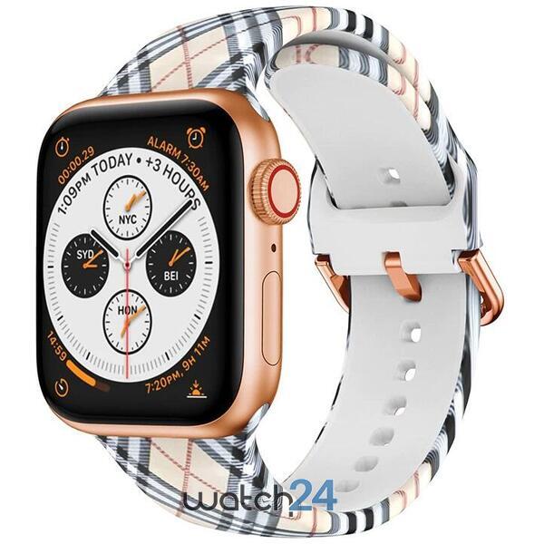 Curea silicon compatibila Apple Watch versiune 1/2/3/4/5/6 (38/40mm) V3