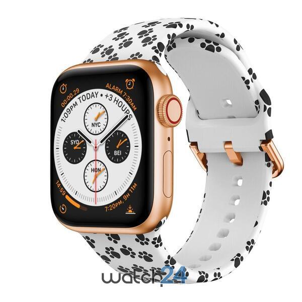 Curea silicon compatibila Apple Watch versiune 1/2/3/4/5/6 (38/40mm) V4