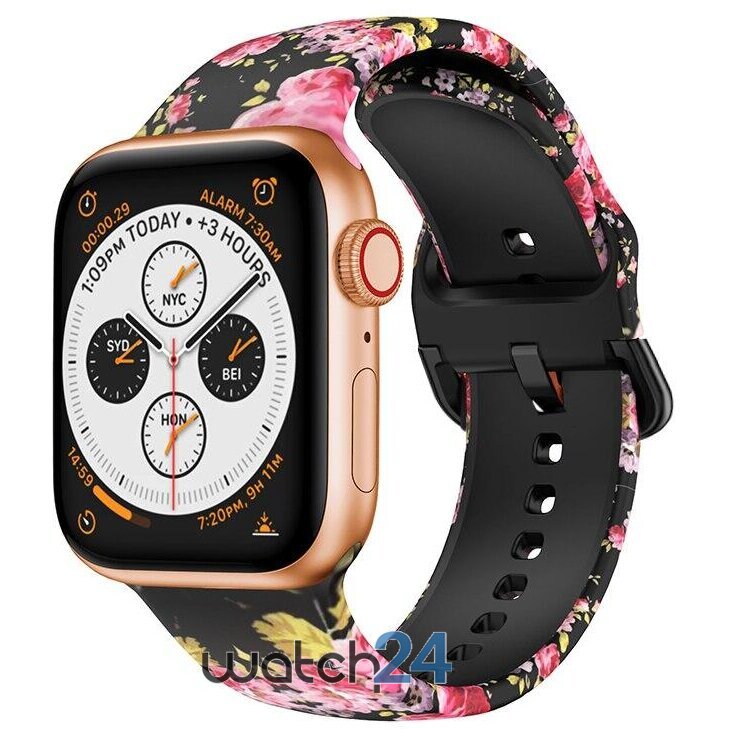 Curea Silicon Compatibila Apple Watch Versiune 1/2/3/4/5/6 (38/40mm) V5