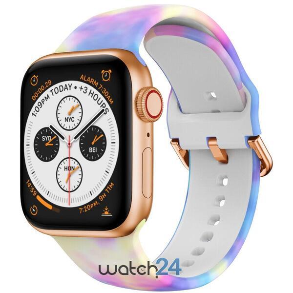 Curea silicon compatibila Apple Watch versiune 1/2/3/4/5/6 (38/40mm) V7