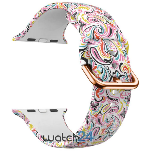 Curea silicon compatibila Apple Watch versiune 1/2/3/4/5/6 (38/40mm) V12