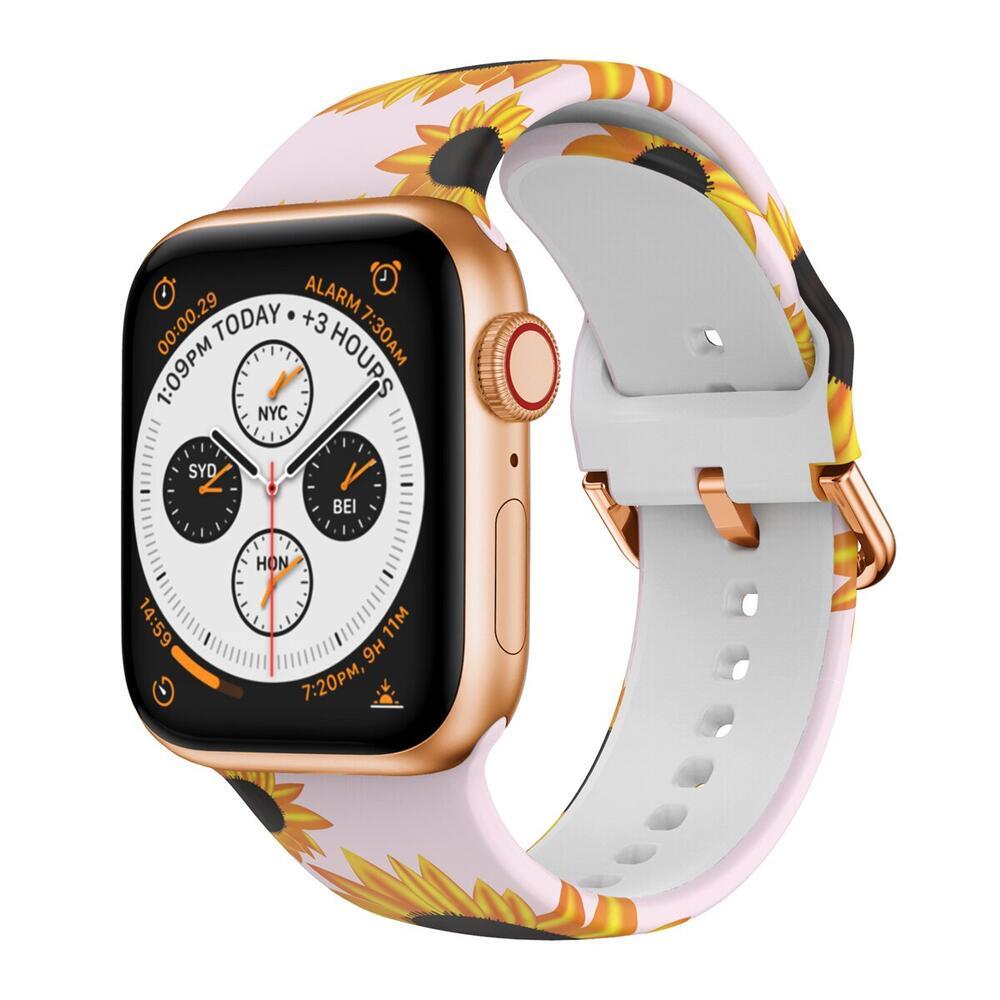SMARTECH Curea silicon compatibila Apple Watch versiune 1/2/3/4/5/6 (38/40mm) V18