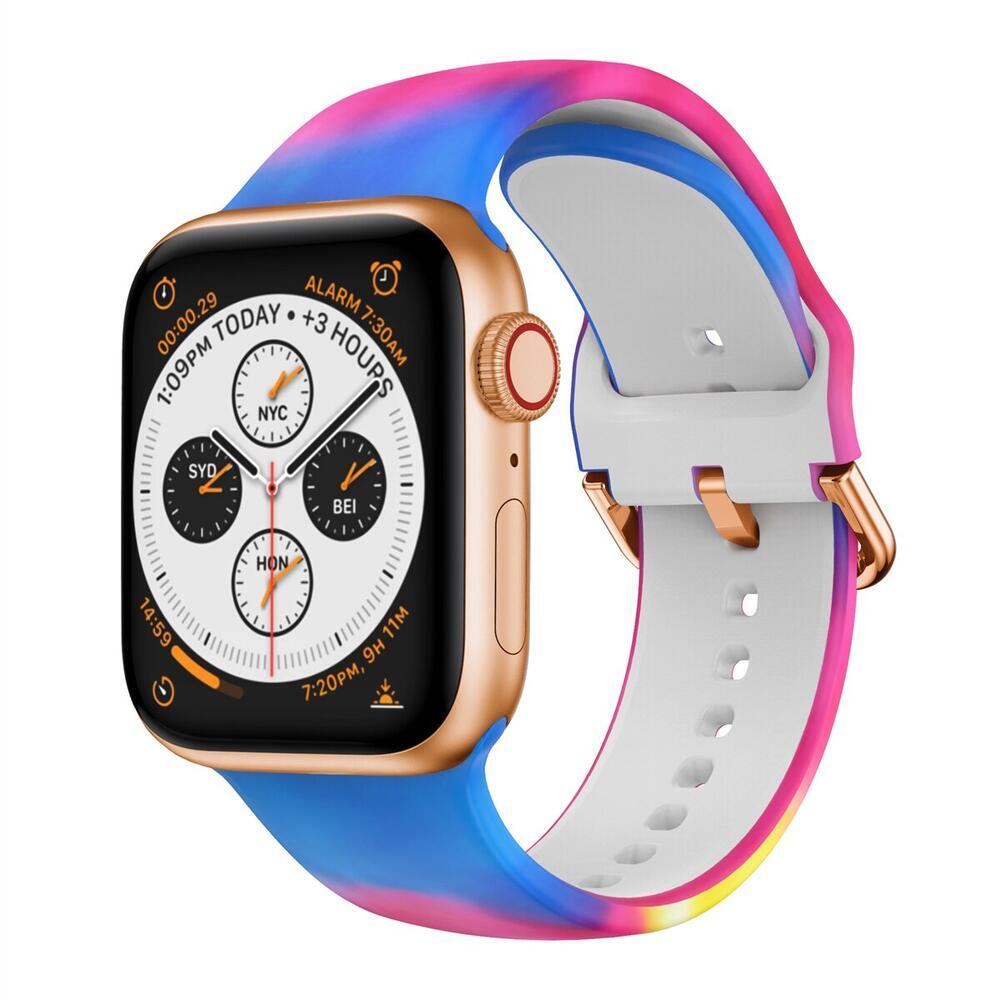 SMARTECH Curea silicon compatibila Apple Watch versiune 1/2/3/4/5/6 (38/40mm) V19