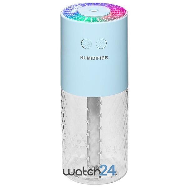 Umidificator de aer cu ultrasunete, difuzor aromaterapie 200ML, cu iluminat LED, pentru casa, birou si masina STH-36