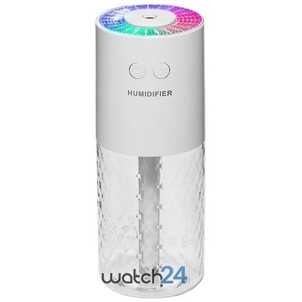 Umidificator de aer cu ultrasunete, difuzor aromaterapie 200ML, cu iluminat LED, pentru casa, birou si masina STH-37