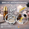 Breloc aromaterapie, difuzor pentru uleiuri esentiale V1