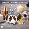 Breloc aromaterapie, difuzor pentru uleiuri esentiale V6