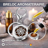 Breloc aromaterapie, difuzor pentru uleiuri esentiale V9