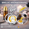 Breloc aromaterapie, difuzor pentru uleiuri esentiale V17